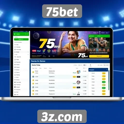 Experiência do usuário no site 75bet